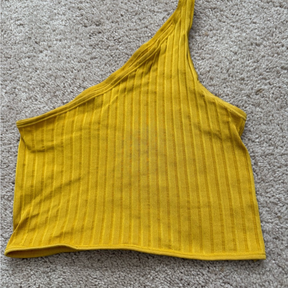 Out From Under Juniper Cutout One Shoulder Bra Top